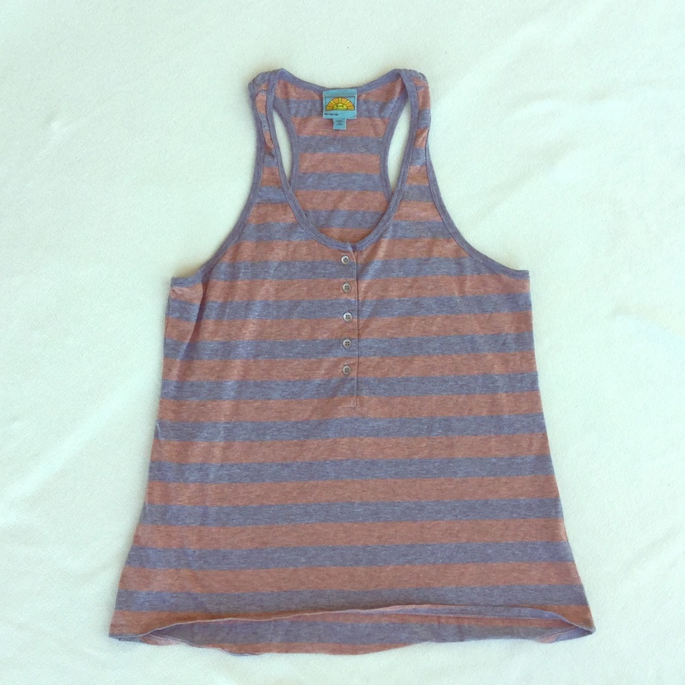 C&C CALIFORNIA tank SZ M grey/orange